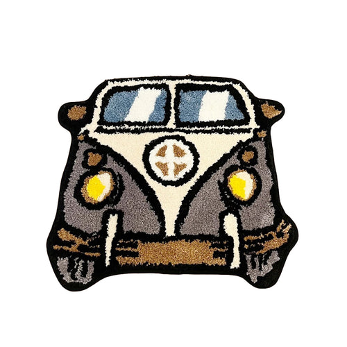 Roomtery Hippie Bus Accent Tufted Rug