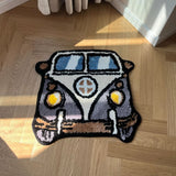 Roomtery Hippie Bus Accent Tufted Rug, view 4