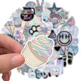 Roomtery Holographic Alien Sticker Pack, view 3
