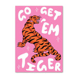 Roomtery Hot Pink Girly Canvas Posters, view 4