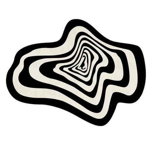 Roomtery Hypno Blob Accent Rug