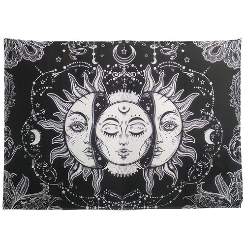 Roomtery Indian Moon out of Sun Tapestry