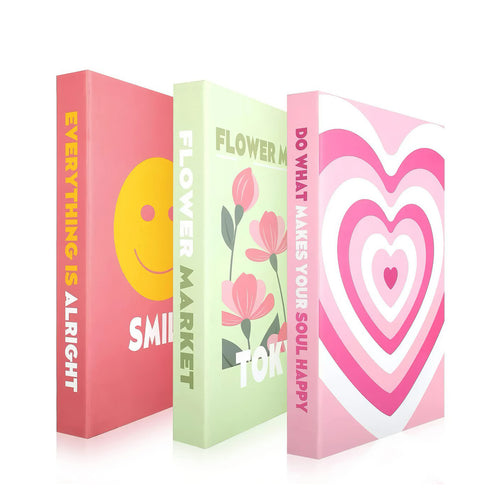 Roomtery Indie Aesthetic Hidden Storage Book Box