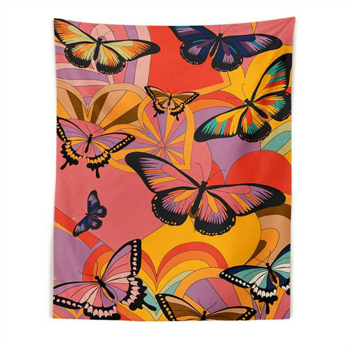 Roomtery Indie Butterflies Tapestry