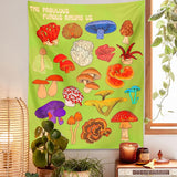 Roomtery Indie Fungus Mushrooms Tapestry, view 3