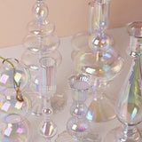Roomtery Iridescent Glass Candle Holder, view 2