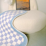 Roomtery Irregular Blob Checkered Accent Rug, view 3