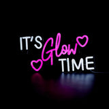 Roomtery It’s Glow Time LED Neon Wall Sign, view 3