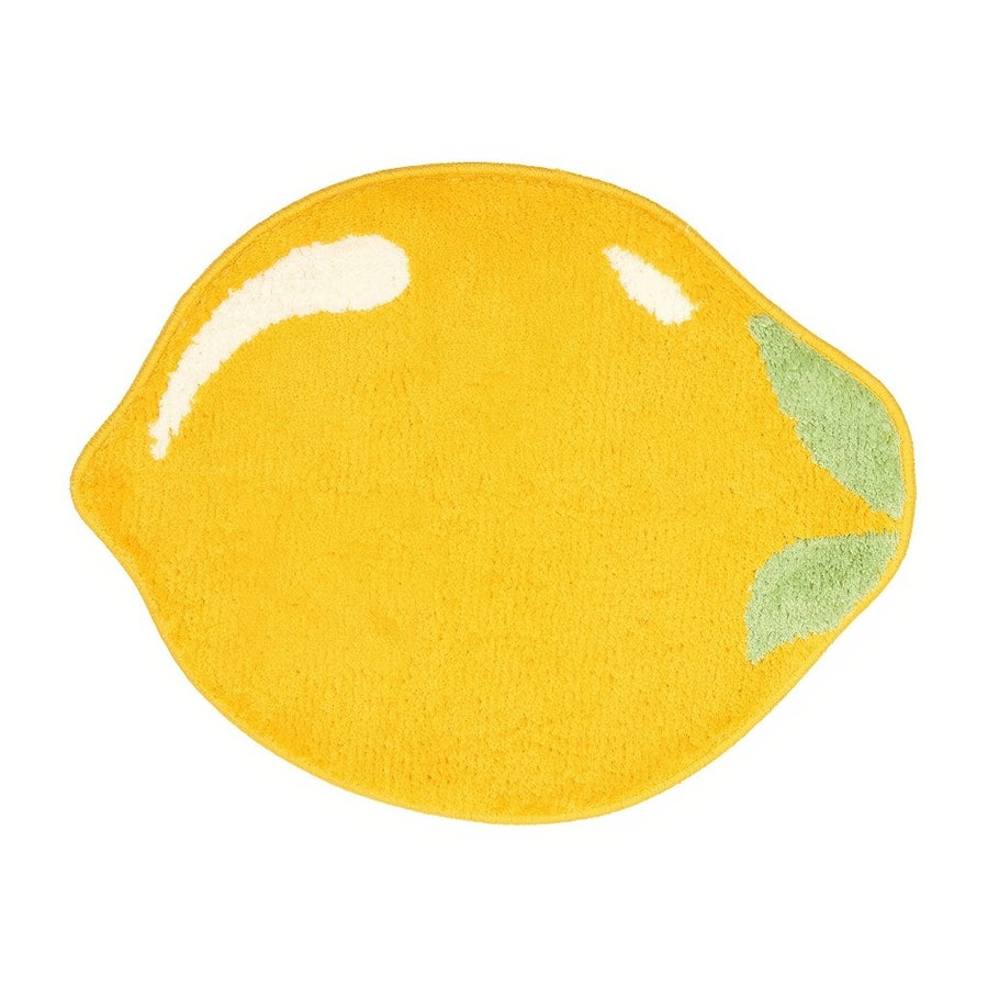 Roomtery Juicy Yellow Lemon Tufted Accent Rug