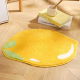 Roomtery Juicy Yellow Lemon Tufted Accent Rug, view 3