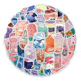 Roomtery Kawaii Beverages Sticker Pack, view 2