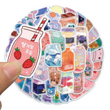 Roomtery Kawaii Beverages Sticker Pack, view 3