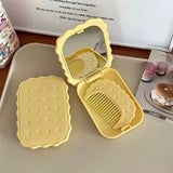 Roomtery Kawaii Biscuit Makeup Pocket Mirror, view 2