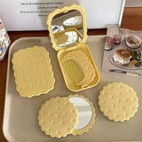 Roomtery Kawaii Biscuit Makeup Pocket Mirror, view 6