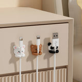 Roomtery Kawaii Brown Bear Cable Organizer Clips (Set of 2), view 3