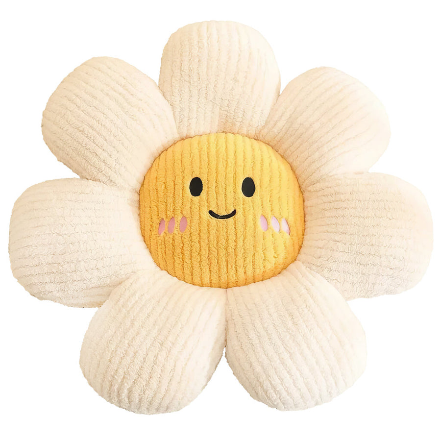 Roomtery Kawaii Daisy Flower Throw Pillow
