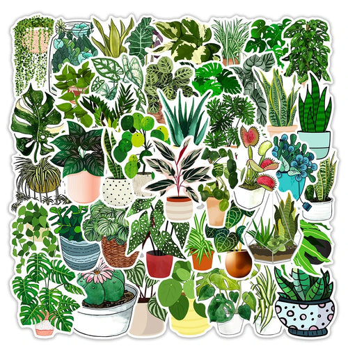 Roomtery Kawaii Greenery Sticker Pack