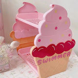 Roomtery Kawaii Icecream Desktop Storage Shelf, view 3