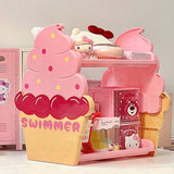 Roomtery Kawaii Icecream Desktop Storage Shelf, view 4