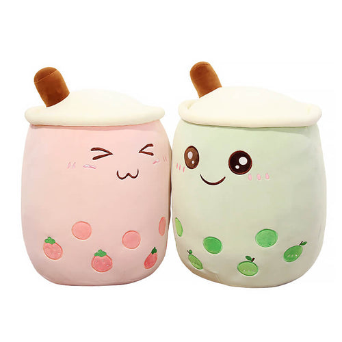 Roomtery Kawaii Matcha Bubble Tea Plush Toy