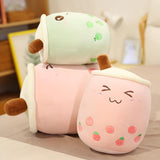 Roomtery Kawaii Matcha Bubble Tea Plush Toy, view 4