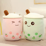 Roomtery Kawaii Matcha Bubble Tea Plush Toy, view 5