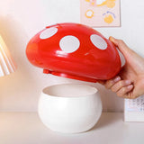 Roomtery Kawaii Mushroom Desk Trash Can, view 5