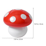 Roomtery Kawaii Mushroom Desk Trash Can, view 6