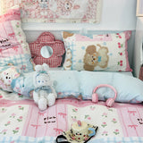 Roomtery Kawaii Princess Patchwork Bedding Set, view 2