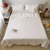 Roomtery Kawaii Ruffle Summer Quilt Set, view 2