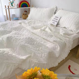 Roomtery Kawaii Ruffle Summer Quilt Set, view 4