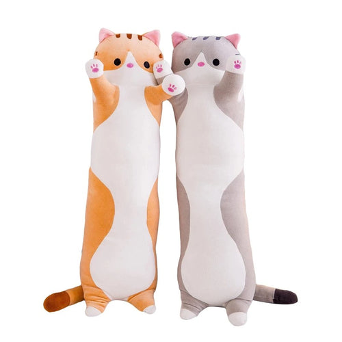 Roomtery Kawaii Sausage Cat Plush Toy
