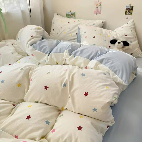 Roomtery Kawaii Stars Bedding Set