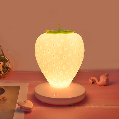Roomtery Kawaii Strawberry Night Light