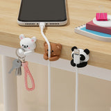 Roomtery Kawaii White Bunny Cable Organizer Clips (Set of 2), view 4
