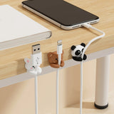 Roomtery Kawaii White Bunny Cable Organizer Clips (Set of 2), view 5
