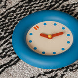 Roomtery Kidrore Modern Blue Round Clock, view 5