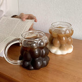 Roomtery Large Bubble Glass Cup, view 3