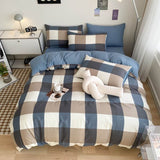 Roomtery Large Plaid Print Bedding Set, view 2
