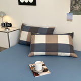 Roomtery Large Plaid Print Bedding Set, view 5