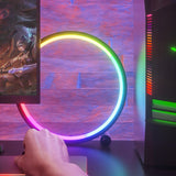 Roomtery LED Halo Table Lamp, view 3