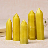 Roomtery Lemon Jade Crystal Tower, view 3