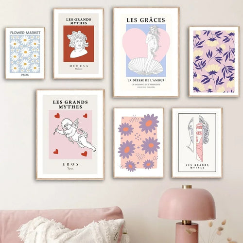 Roomtery Les Grands Mythes Canvas Posters