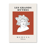 Roomtery Les Grands Mythes Canvas Posters, view 5