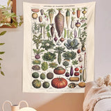 Roomtery Les Legumes Botanical Tapestry, view 2