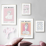 Roomtery Les Muses Art Canvas Posters, view 3