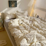 Roomtery Light Beige Splattered Bedding Set, view 3