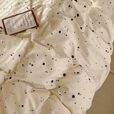 Roomtery Light Beige Splattered Bedding Set, view 5