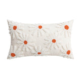 Roomtery Light Beige Tufted Flower Cushion Cover, view 4