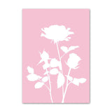 Roomtery Light Purple Butterflies Canvas Posters, view 4